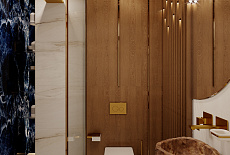 Дизайн-проект гостевого санузла от Чебановой Ольги